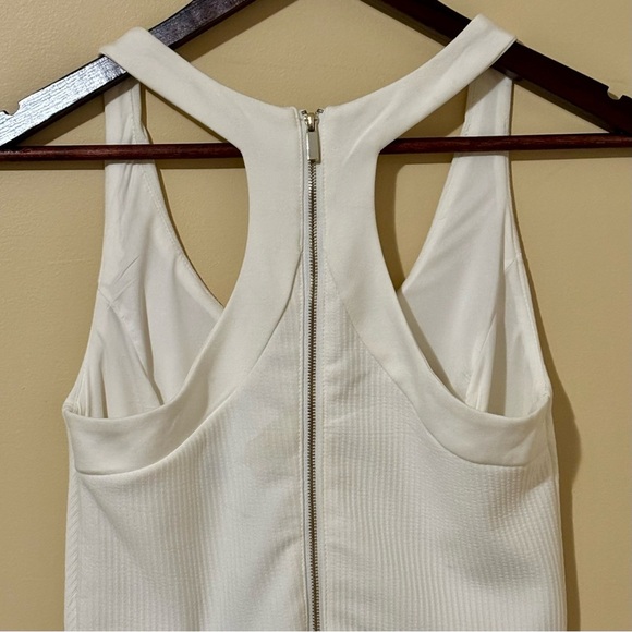 Dynamite| NEW White Sleeveless Racerback Shift Mini Dress Sz S NWT - Picture 4 of 7